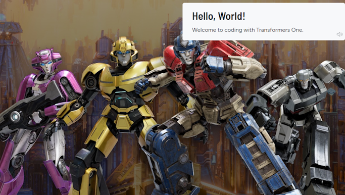 Code.org - Transformers